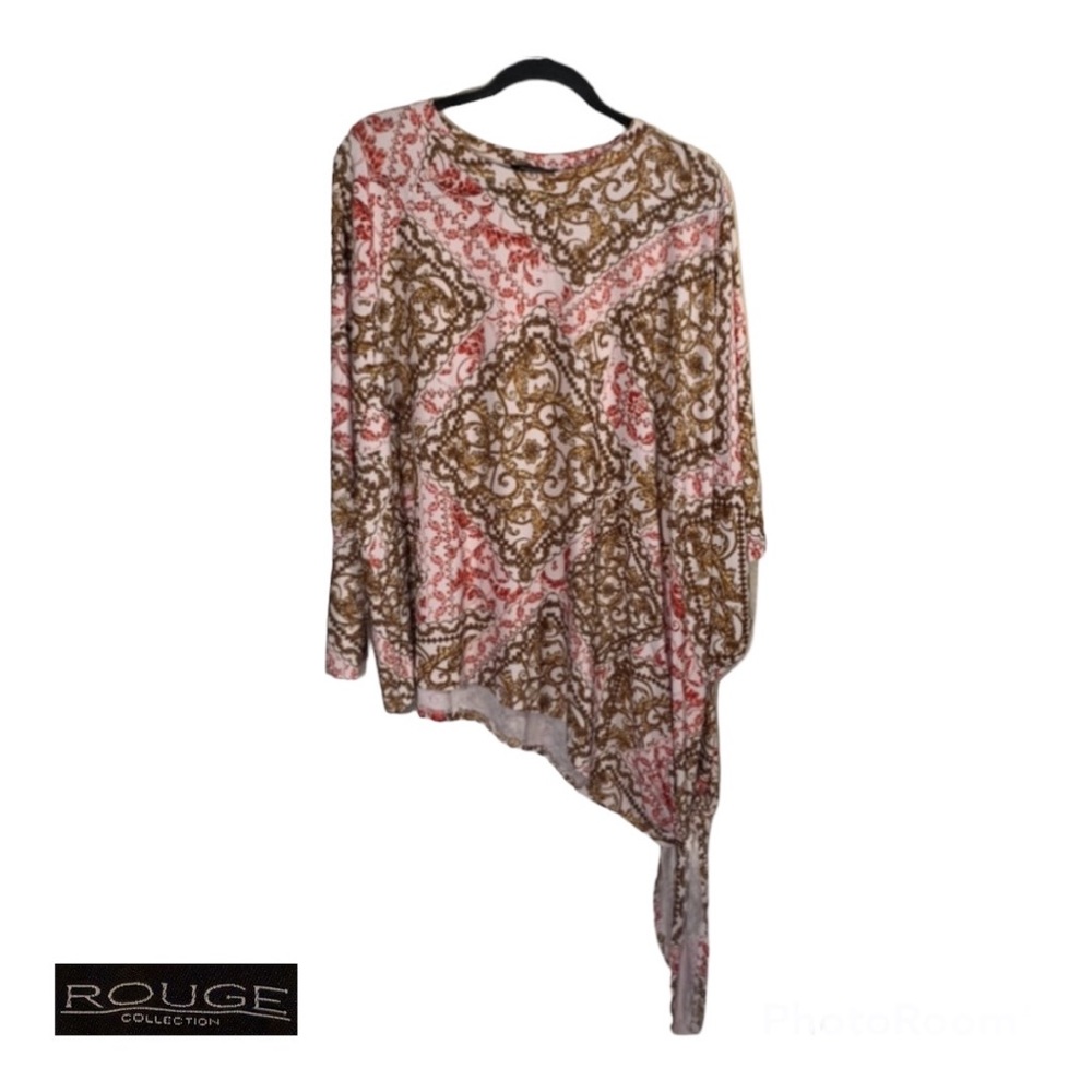 Rouge Collection Plus Size Shirt